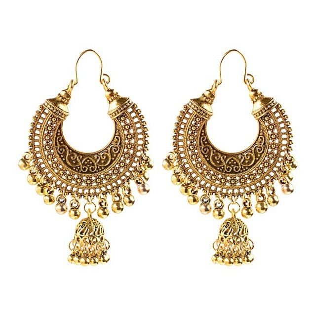 Vintage Ethnic Gypsy Indian Earrings