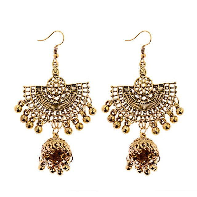 Vintage Ethnic Gypsy Indian Earrings