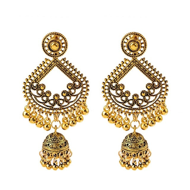 Vintage Ethnic Gypsy Indian Earrings