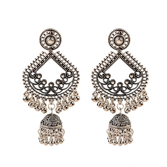 Vintage Ethnic Gypsy Indian Earrings