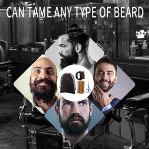 3Pcs/Set Men Beard & Mustache Grooming Kit