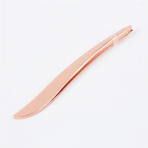 1pc Stainless Steel Eyebrow Tweezer