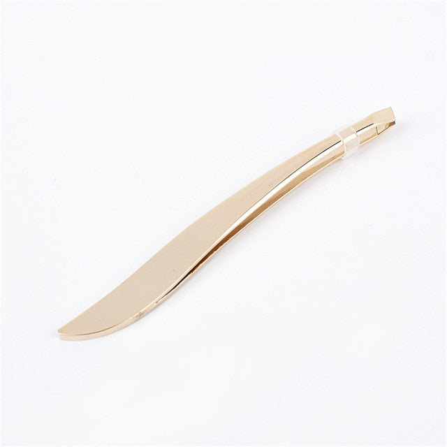 1pc Stainless Steel Eyebrow Tweezer